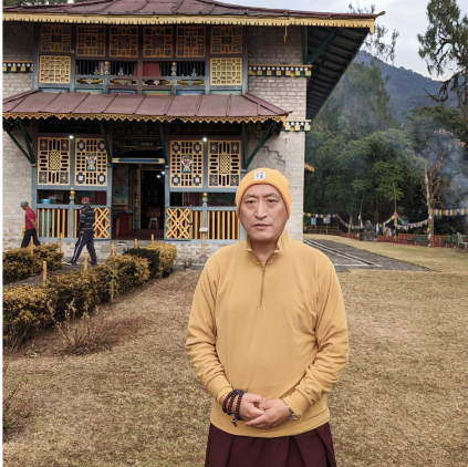 Rinpoche on pilgrimage