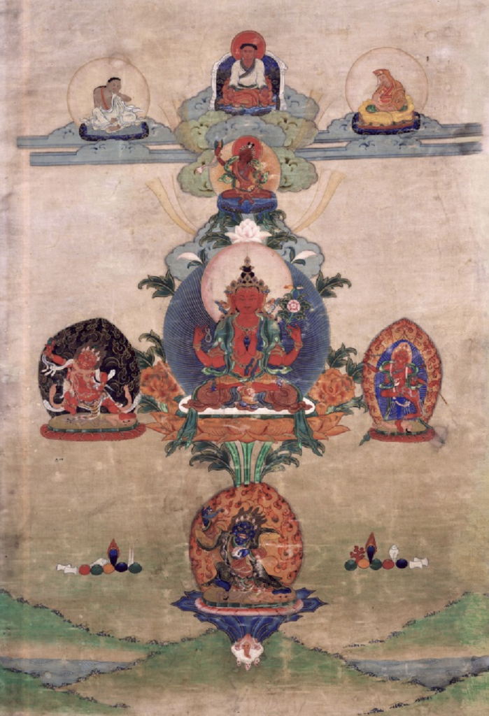 Gyalwa Gyamtso thangka